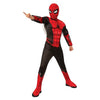 Boy's Deluxe Spiderman Costume -  Red & Black 