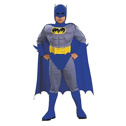 Deluxe Muscle Batman Costume - Brave & the Bold | Horror-Shop.com