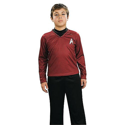 Deluxe Red Star Trek Shirt | Horror-Shop.com