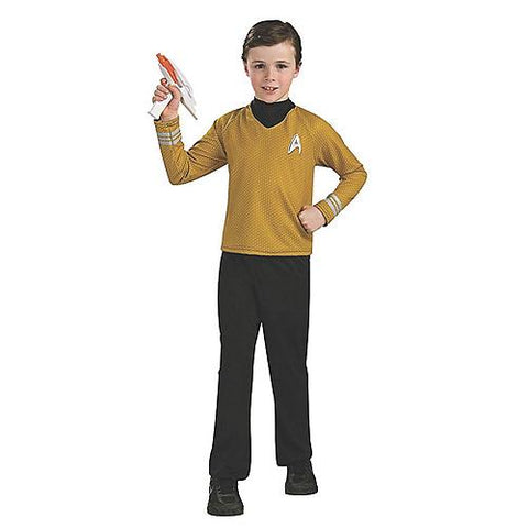 Deluxe Gold Star Trek Shirt | Horror-Shop.com