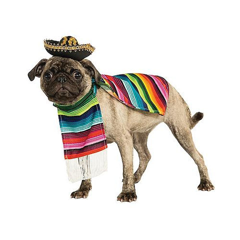 Mexican Serape Pet Costume