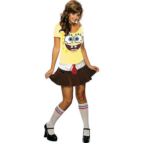 Women's Sponge Babe Costume - Spongebob Squareparts