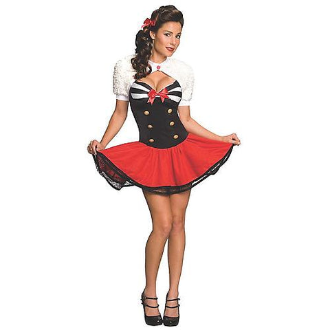 Women's Naval Pinup Costume | Horror-Shop.com