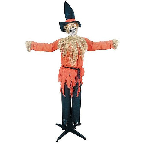 6' Animated Standing Scarecrow