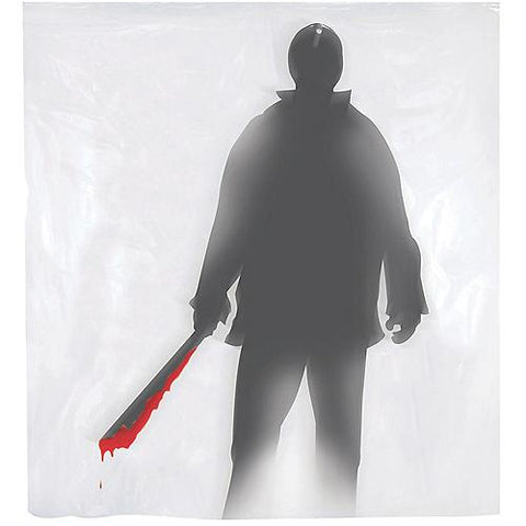 Shower Curtain Machete Killer