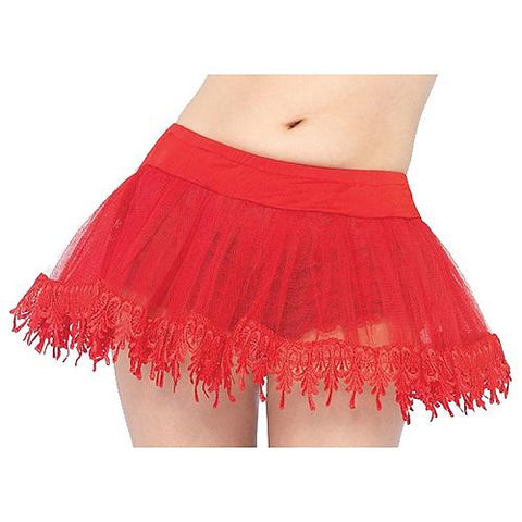 Teardrop Lace Petticoat | Horror-Shop.com