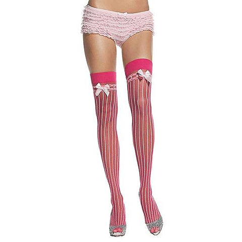 Thigh-Highs with Vertical Stripes | Horror-Shop.com