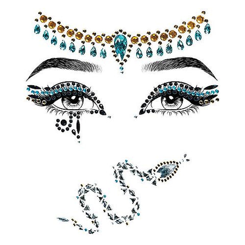 Cleopatra Jeweled Face Sticker