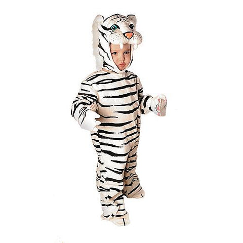 Plush White Tiger Costume