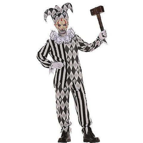 Child's Evil Harlequin Costume