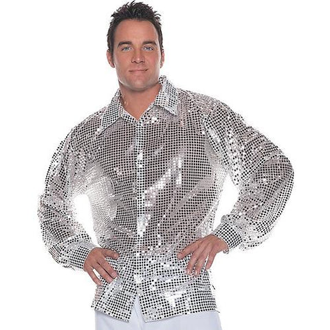 Silver Sequin Shirt