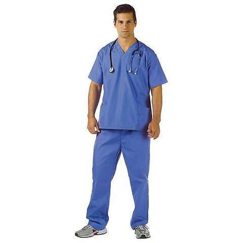 Men's Blue Hospital Scrubs