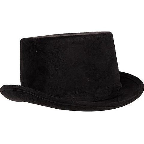 Faux Suede Top Hat